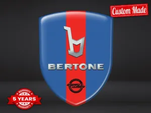 Bertone Heckscheibenaufkleber Universal Stern Hochwertig
